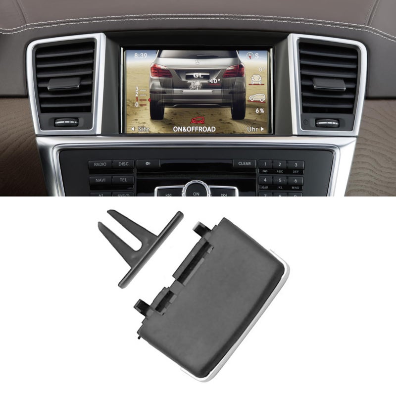 Moonlinks Compatible with Mercedes Benz Air Vent Outlet Tabs, Front Center Row Air Vent Clip Tab Replacement for W166 ML Class 2012-2015 GLE Class 2016-2019 X166 GL Class 2013-2016 GLS Class 2017-2019 - Image 1